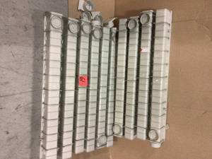lot 61 image: Pro Series 3 in. x 40 in. Plastic Channel Drain Kit with Grate by NDS Customer Returns See Pictures 