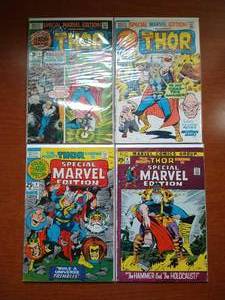 Special Marvel Edition Thor Comics - 1-4