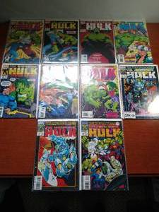 10 Incredible Hulk Comics #406-415