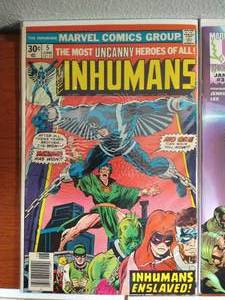 7 Marvel Comics - Inhumans & Sub-Mariner
