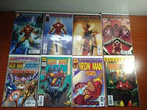 8 Iron Man Comics - 4 Annuals