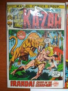 Astonishing Tales (Ka-Zar) #9-13