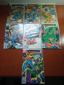 7 Superman Comics