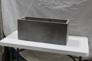 lot 963 image: Accent Dcor Concrete Planter 27-12Lx10Wx12H
