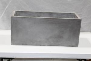 lot 913 image: Accent Dcor Concrete Planter 27-12Lx10Wx12H