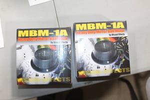 lot 987 image: Lot of (2) Visual Effects Heavy Duty Mirror Ball Motor MBM-1A (in box)