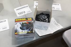 lot 989 image: Lot of (2) Visual Effects Heavy Duty Mirror Ball Motor MBM-1A (in box)