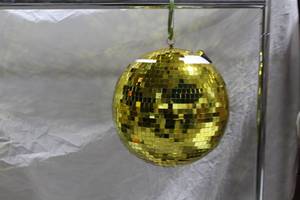 lot 985 image: Disco Mirror Ball Gold 16D