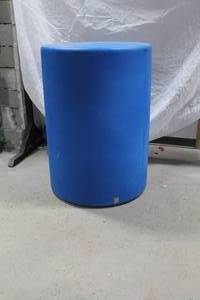 lot 1022 image: Kul Designs Outdoor Table Blue 30Dx42H