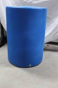 lot 1072 image: Kul Designs Outdoor Table Blue 30Dx42H