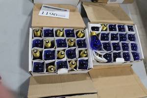 lot 1196 image: Lot of (40) Caf Lights Blue (in 2 boxes)