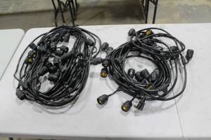 lot 1187 image: Lot of (2) Caf Light String 45L