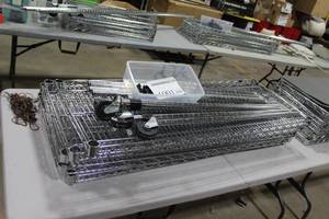 lot 1001 image: Shelving Unit 5-shelf with Casters 48Lx18Wx76H