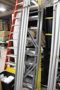 lot 1167 image: Lot of (5) Exclusively Expo Drapes Piping Uprights 9H