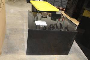 lot 1173 image: Acrylic Display Stand Black 24Lx24Wx16H