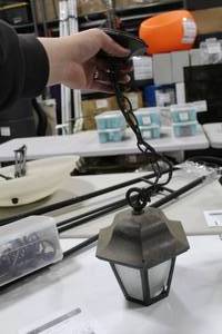 lot 1126 image: Ceiling Lantern Light Fixture 20L