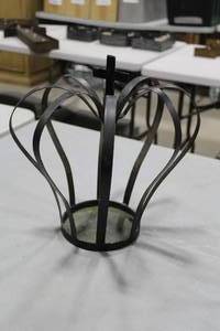 lot 1820 image: Gothic Candleholder 12Dx13H