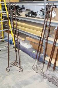 lot 1830 image: Lot of (2) Easels 17-12Wx67H
