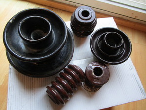 lot 149 image: Insulators, ceramic...
