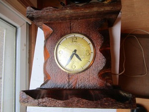 lot 163 image: Clock with Lanshire movement,  hums...