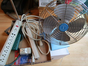 lot 172 image: Vintage fan - Superior Electric, po...