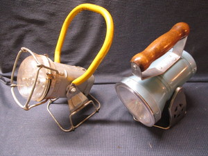 lot 202 image: Vintage lanterns - battery operate ...
