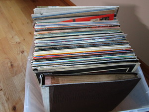 lot 213 image: Records with country...