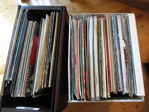 lot 217 image: Records with Elvis...