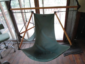 lot 251 image: The Canvasback hanging chair from W...