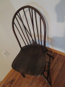 lot 266 image: Occasional chair - Windsor style...