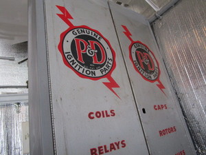 lot 17 image: P&D Ignition part cabinet 26.25Wx6...