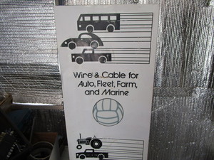 lot 25 image: Metal wall cabinet Wire Cable 15x9...
