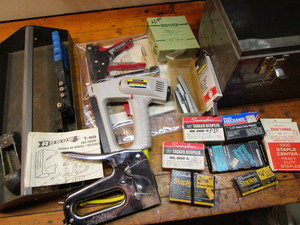 lot 387 image: Staplers with Stanley electric, Arr...
