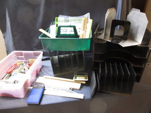 lot 494 image: Office ruler, drafting, calculator...