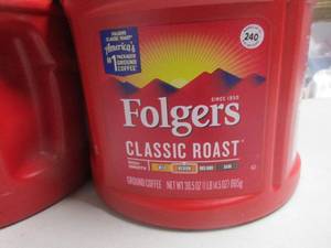 lot 48 image: Folgers Coffee