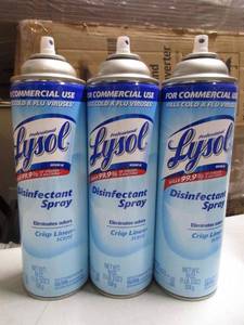 lot 127 image: Lysol Disinfectant Spray