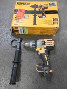 lot 36 image: DEWALT 20-Volt MAX Brushless Cordless 12 in. Hammer DrillDriver with FLEXVOLT ADVANTAGE (Tool Only), DCD999B Used.