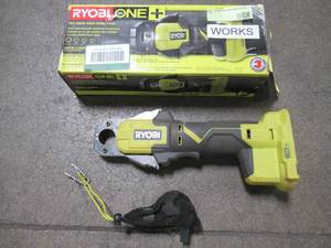 lot 44 image: RYOBI ONE 18V PEX Crimp Ring Press Tool (Tool Only), P661 - Used.