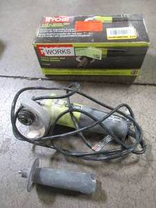 lot 49 image: RYOBI 5.5-Amp Angle Grinder, AG4031G - Used.