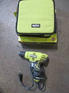 lot 56 image: RYOBI 5.5-Amp 38 in. Variable Speed Drill, D43K - Used.