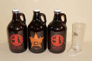 lot 11 image: 3 Growlers, Minnesota Lottery Boot Cup