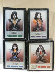 lot 1 image: Rare Limited Edition KISS Bust Set - Large Size
