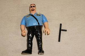 lot 43 image: 1990 Titan Sports Big Boss Man Wrestling Action Figure