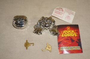 lot 101 image: (2) Vintage Tonka Rock Lords Slimestone Transforming Toys