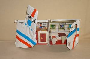 lot 111 image: Vintage Barbie Friend Ship Airplane Playset