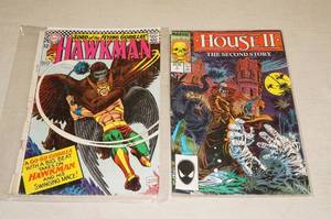 lot 127 image: 2 Comic Books - Hawkman, House II