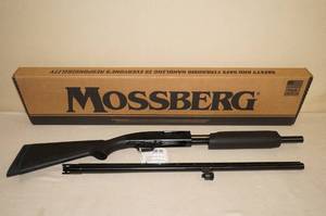 lot 1 image: Unfired Mossberg Maverick Model 88 20 Gauge Pump Shotgun