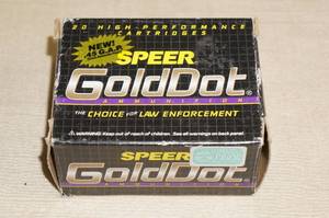 lot 7 image: 20 Speer Gold Dot .45 GAP 200 Gr GDHP Ammo