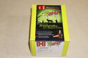 lot 23 image: 500 Hornady Zombiegeddon 7.62 x 39mm 123 Gr Z-Max Ammo
