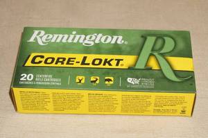 lot 36 image: 20 Remington .30-30 Win 170 Gr Core-Lokt SP Ammo